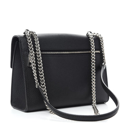 Louis Vuitton Soft Calfskin My Lockme Chain Bag BB Black 3 of 11