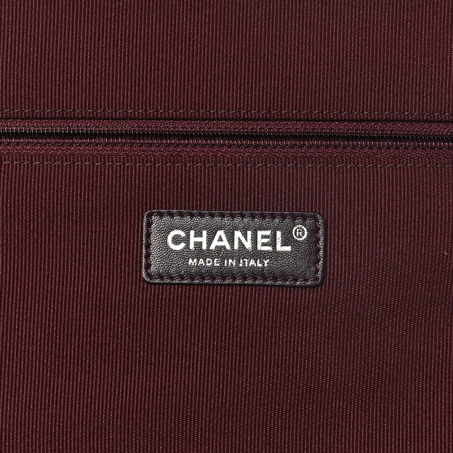 Vinyl Calfskin Quilted Trolley Rolling Luggage Black