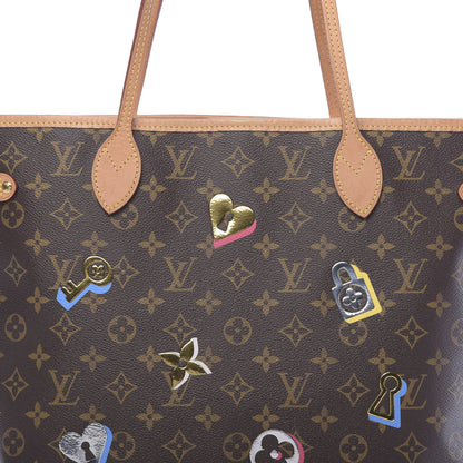 Louis Vuitton Monogram Love Locks Neo Neverfull MM 8 of 10
