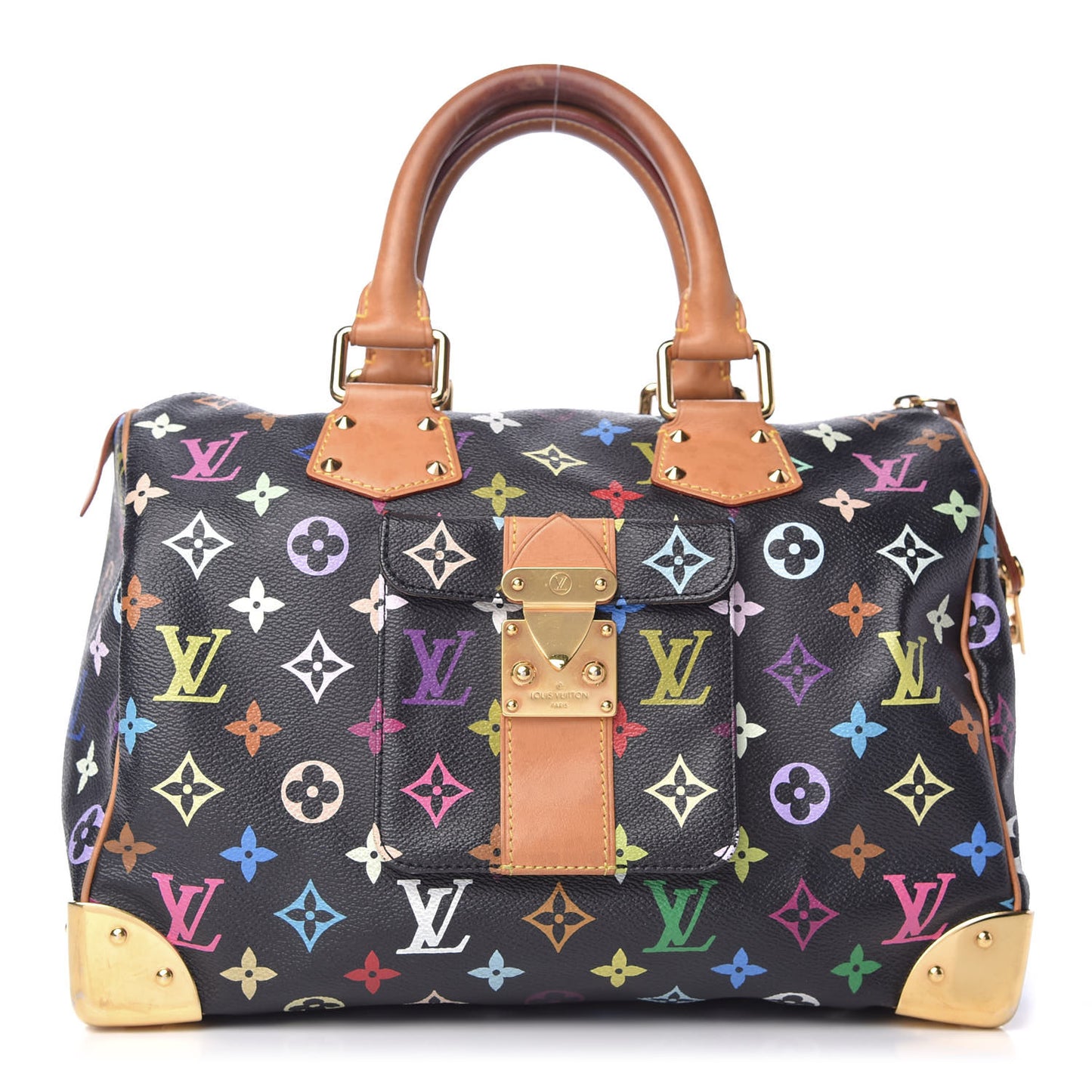Monogram Multicolor Speedy 30 Black