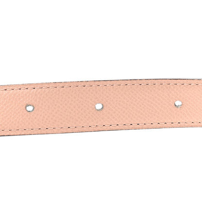 Hermes Epsom Swift 24mm Mini Constance H Belt 90 36 Bleu Nuit Rose Sakura 5 of 5