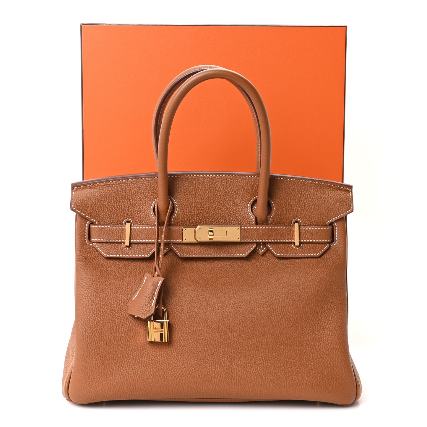 Togo Birkin 30 Gold