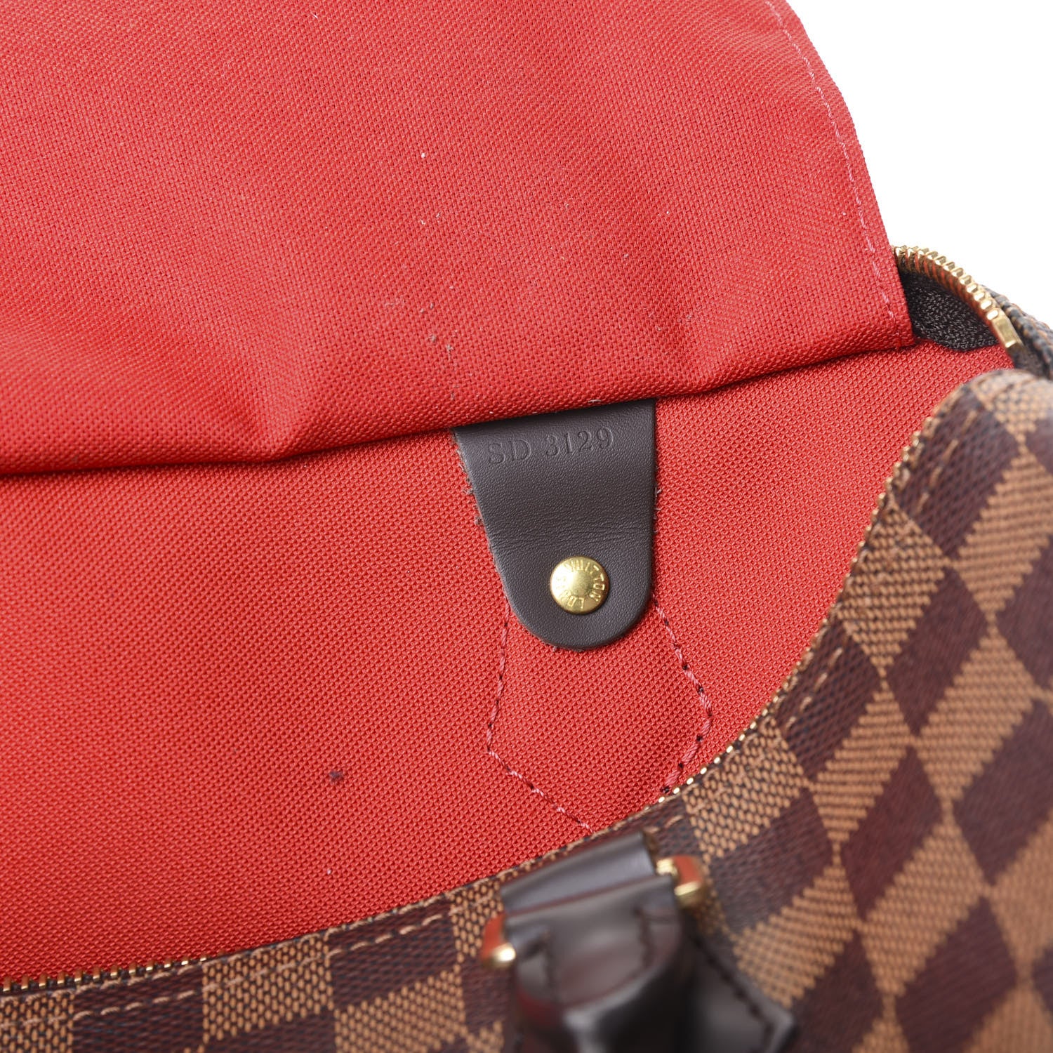 Louis Vuitton Damier Ebene Speedy 30 10 of 12
