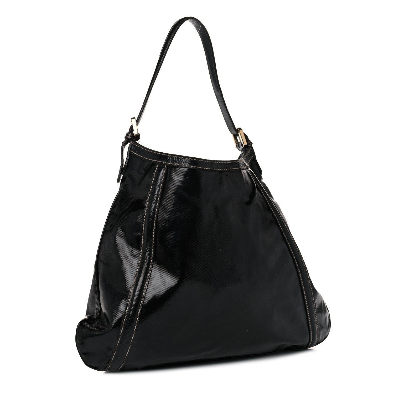 Gucci Dialux Medium Britt Shoulder Bag Black 3 of 19