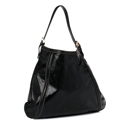 Gucci Dialux Medium Britt Shoulder Bag Black 3 of 19