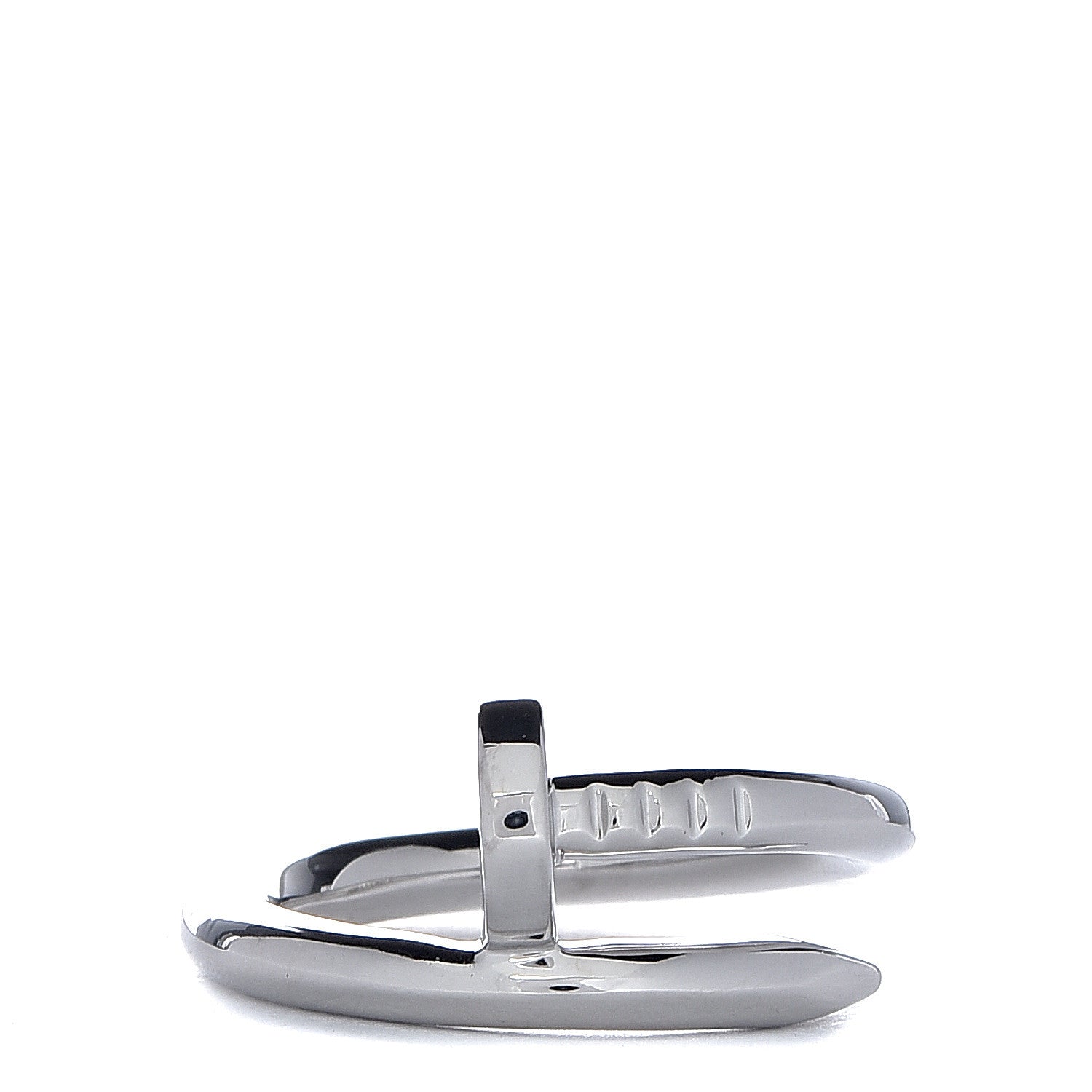 Cartier 18K White Gold Juste Un Clou Ring 52 6 1 of 5