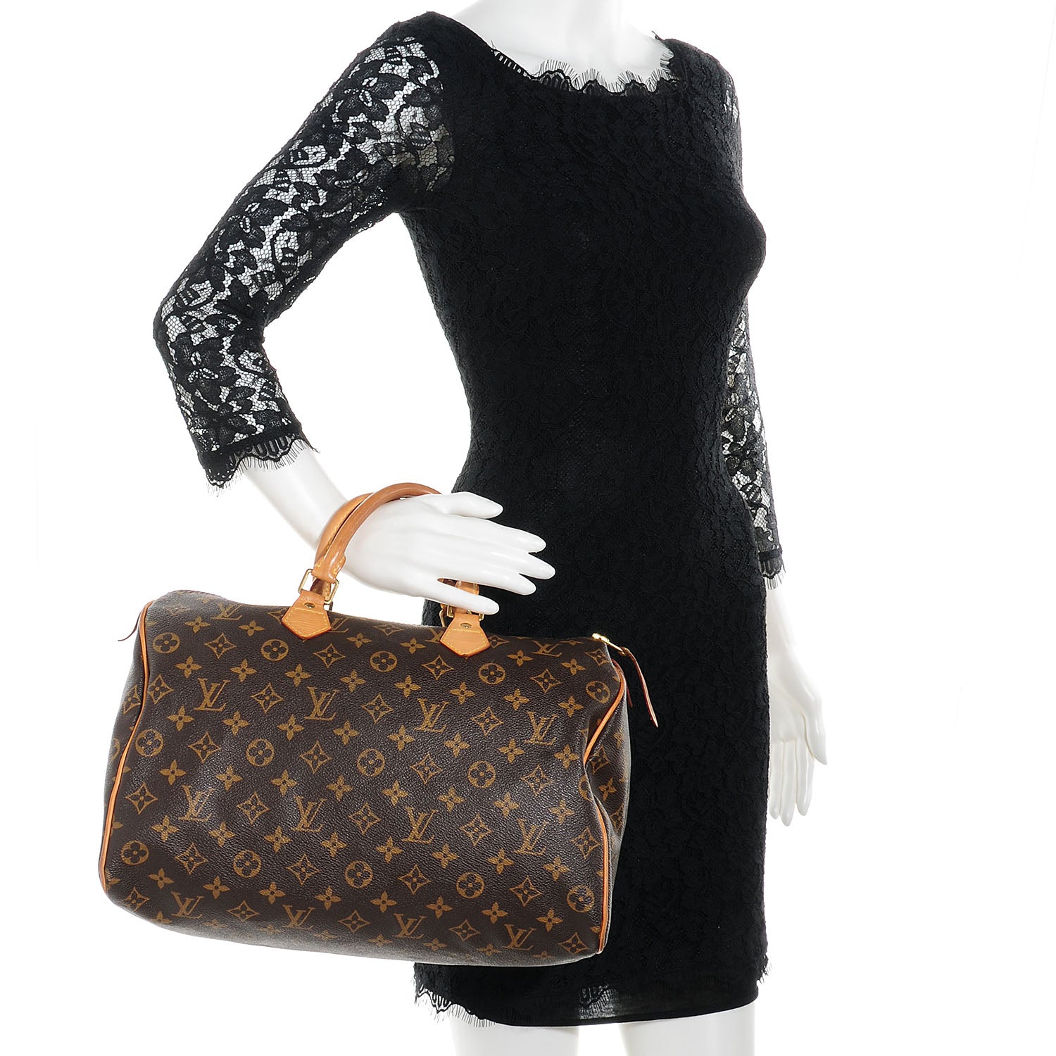 Louis Vuitton Monogram Speedy 35 2 of 7