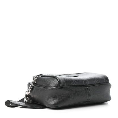 Louis Vuitton Taiga Monogram Outdoor Bumbag Black 4 of 9