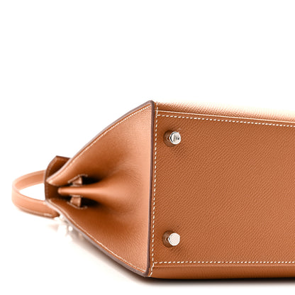 Hermes Epsom Kelly Sellier 28 Gold 9 of 11