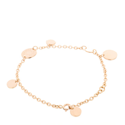 Hermes 18K Rose Gold Confettis Bracelet SH 2 of 5
