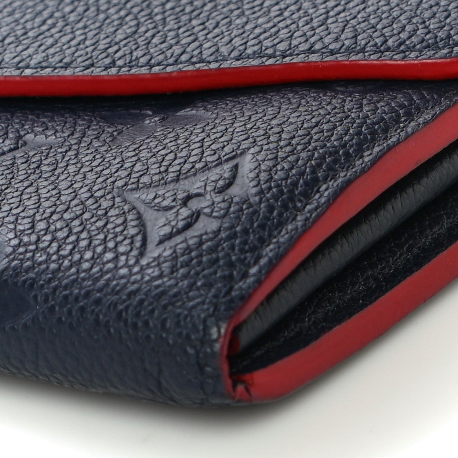 Louis Vuitton Empreinte Sarah Wallet NM Marine Rouge 8 of 11