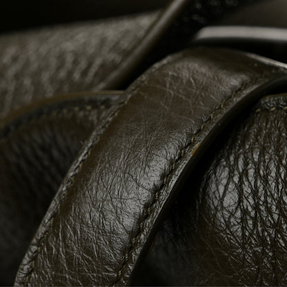 Saint Laurent Grained Deerskin Bea Tote Light Musk 12 of 12