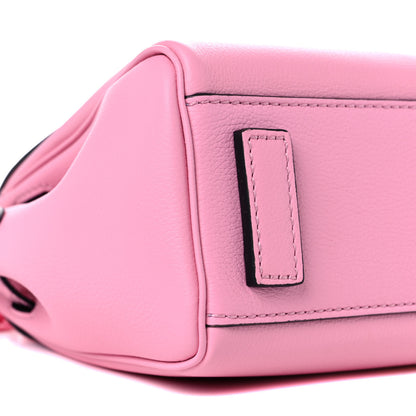 Versace Grained Calfskin Medusa Small Top Handle Handbag Pink 7 of 9