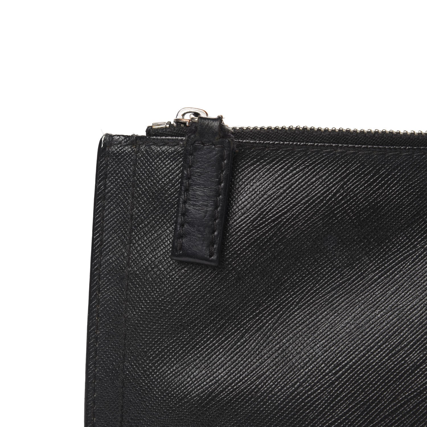 Givenchy Textured Coated Canvas Medium Antigona Shark Jaw Cosmetic Pouch Black 11 of 16