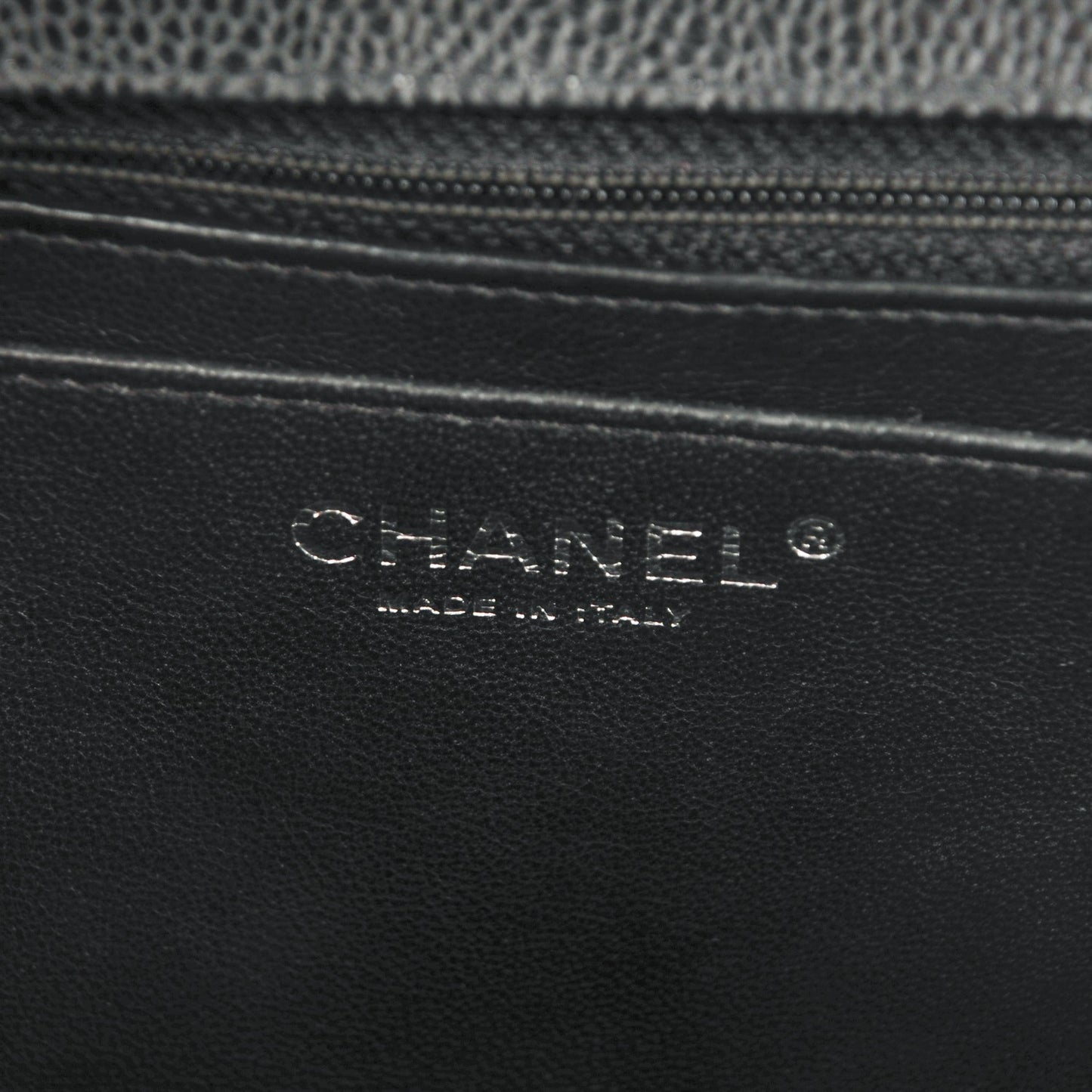 Caviar Quilted Maxi Single Flap Black