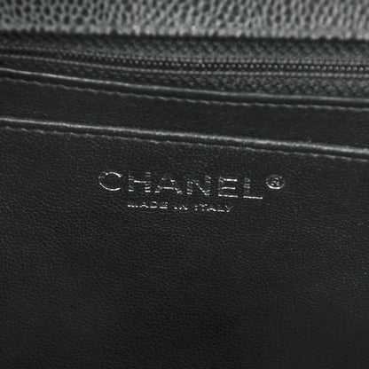 Chanel Caviar Quilted Maxi Single Flap Black 7 of 8