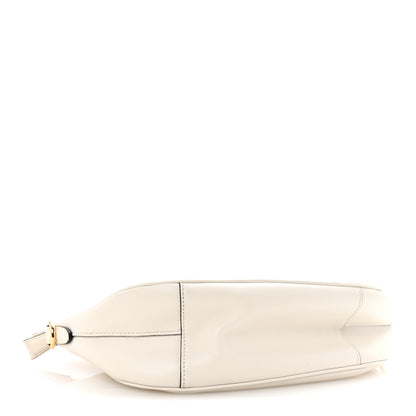 Prada City Calfskin Small Triangle Shoulder Bag White 4 of 9