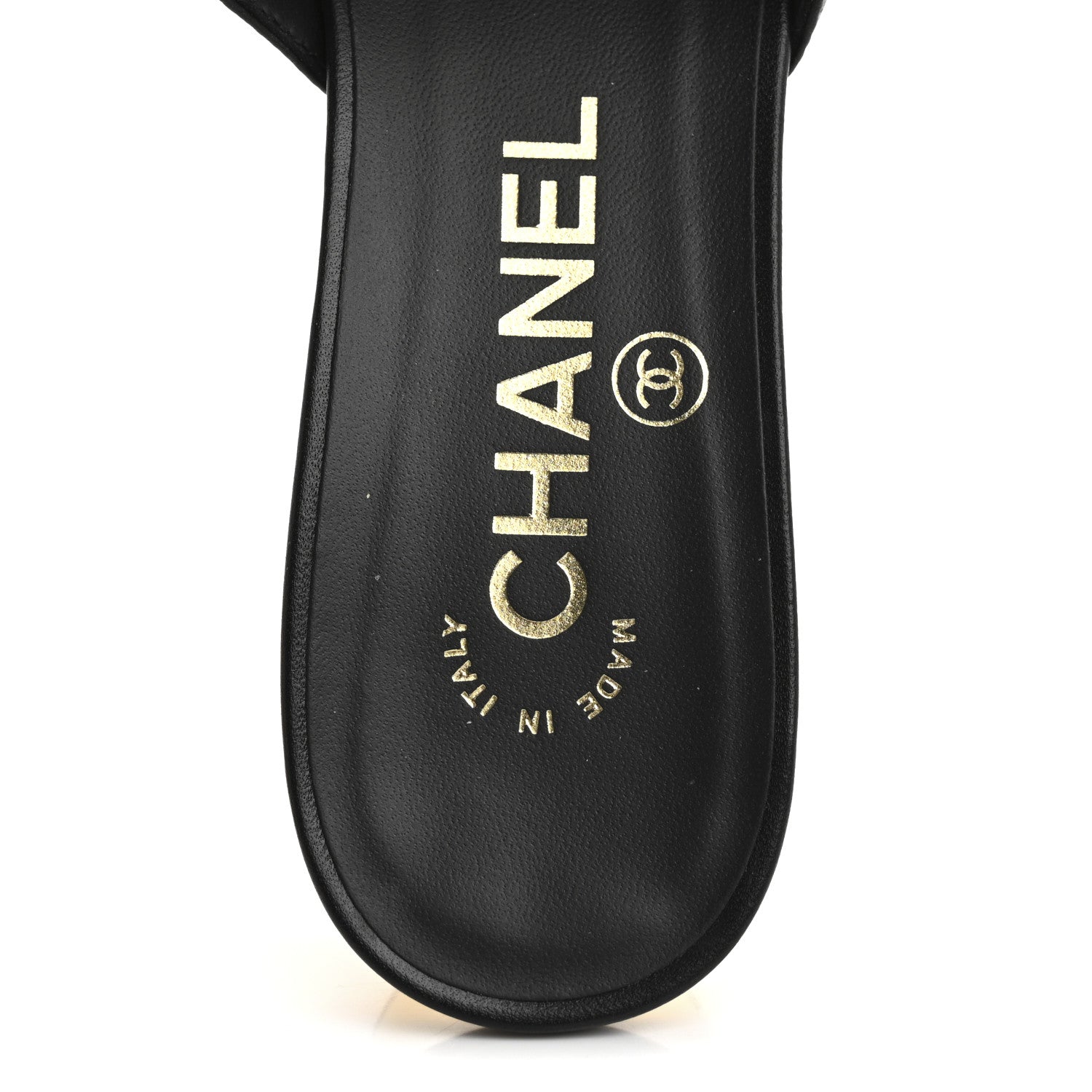 Chanel Lambskin Bow Mules 37 Black 7 of 12