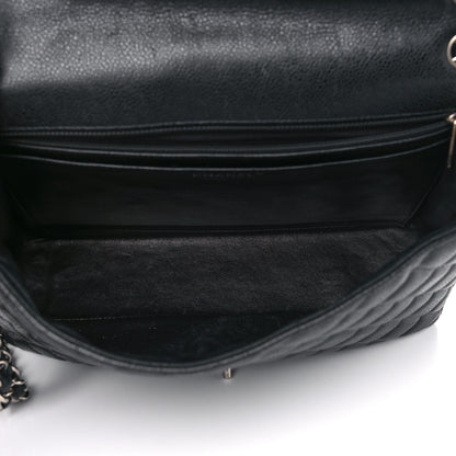 Chanel Caviar Quilted Maxi Single Flap Black 5 of 16