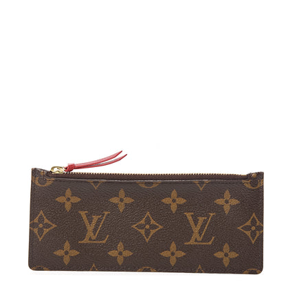 Louis Vuitton Monogram Josephine Wallet Zippered Insert Fuchsia 1 of 5