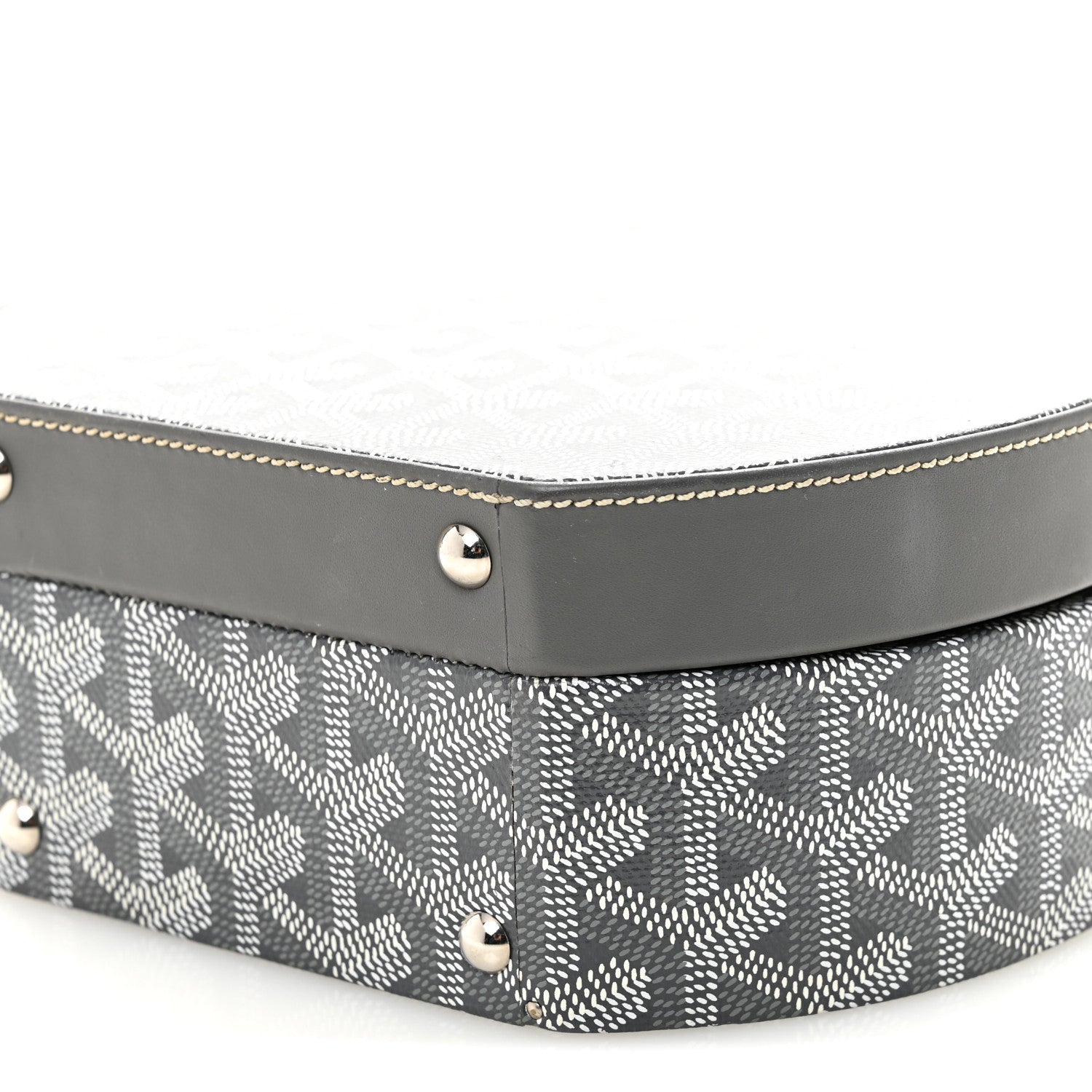 Goyard Goyardine Alto Hatbox Grey 9 of 9