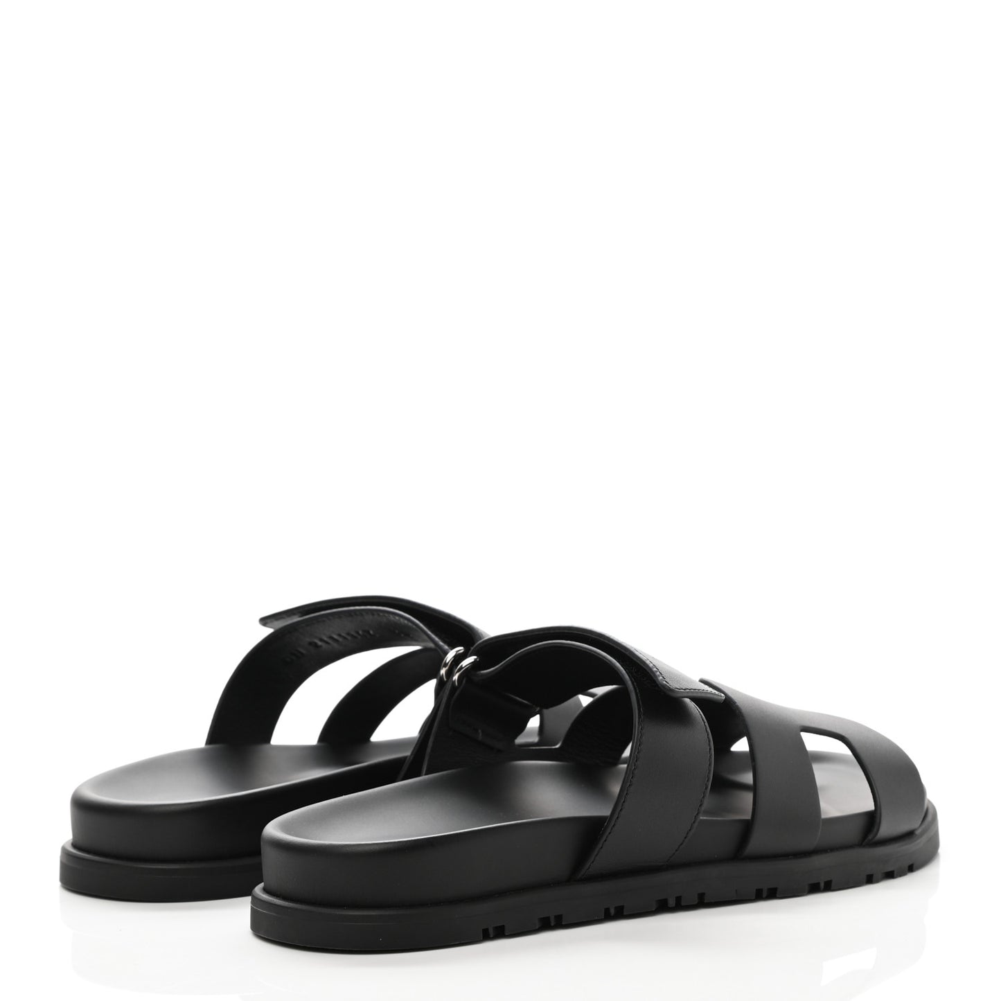 Calfskin Womens Chypre Sandals 38 Black