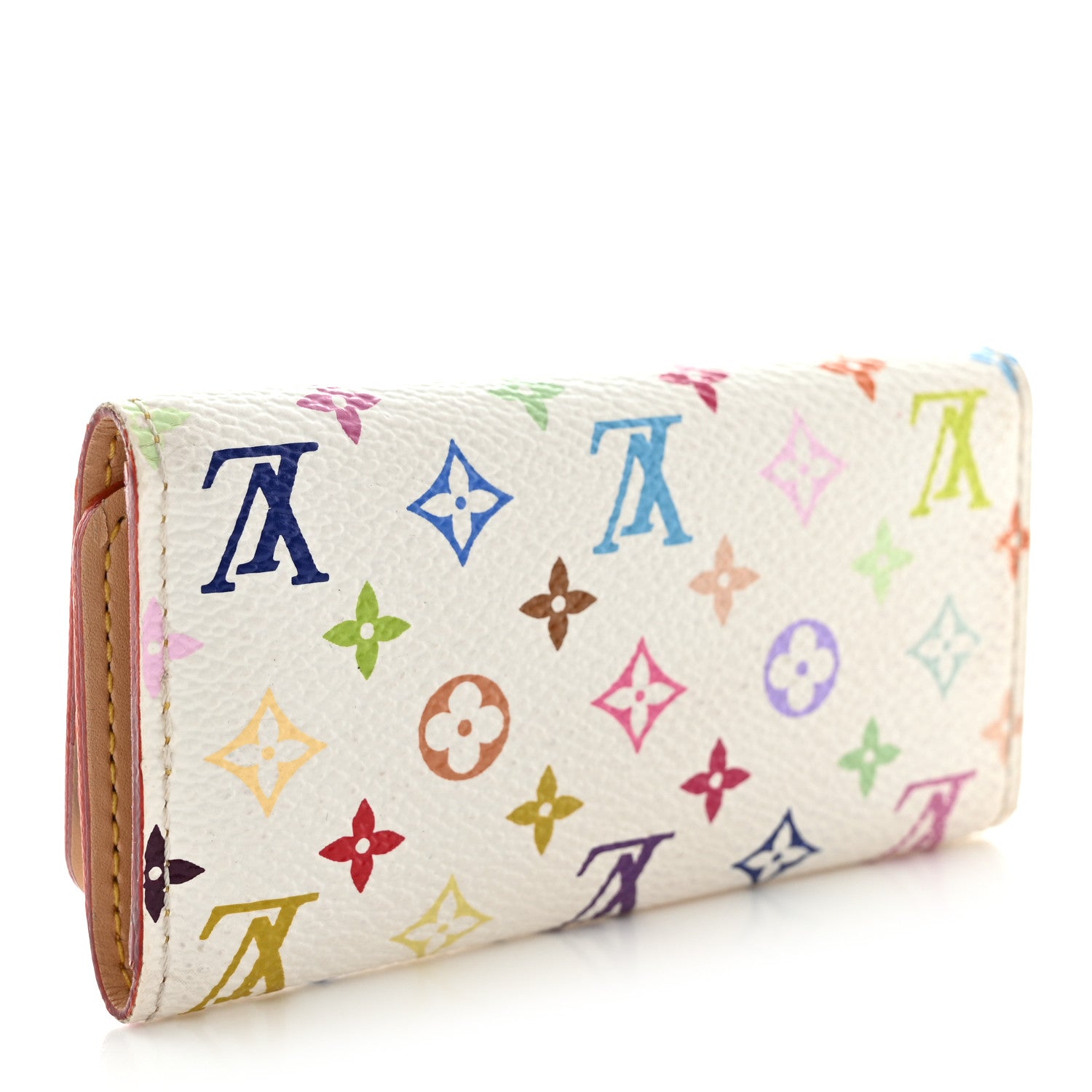 Louis Vuitton Monogram Multicolor Multicles 4 Key Holder White 3 of 15