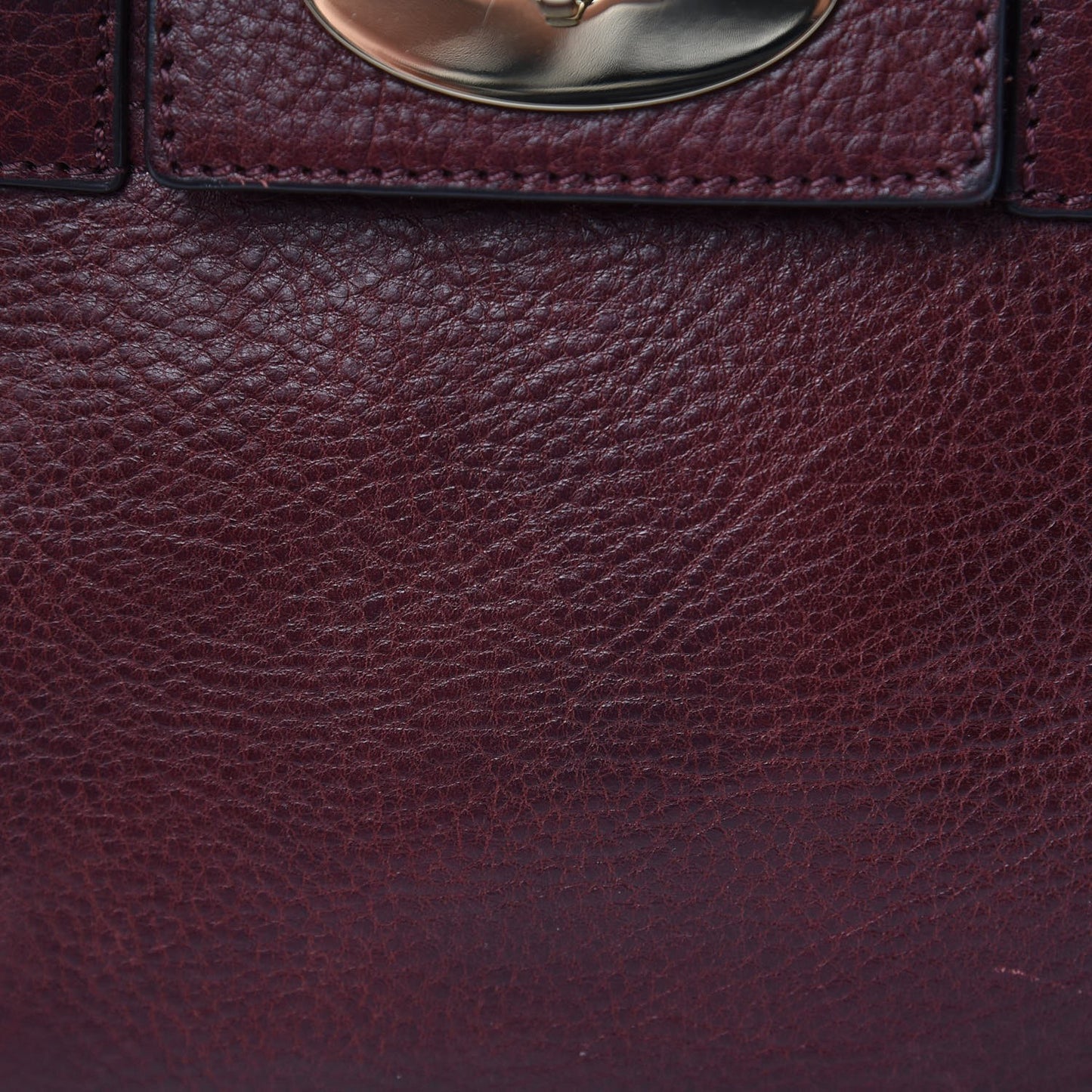 Natural Leather Mini Cara Delevingne Convertible Satchel Oxblood
