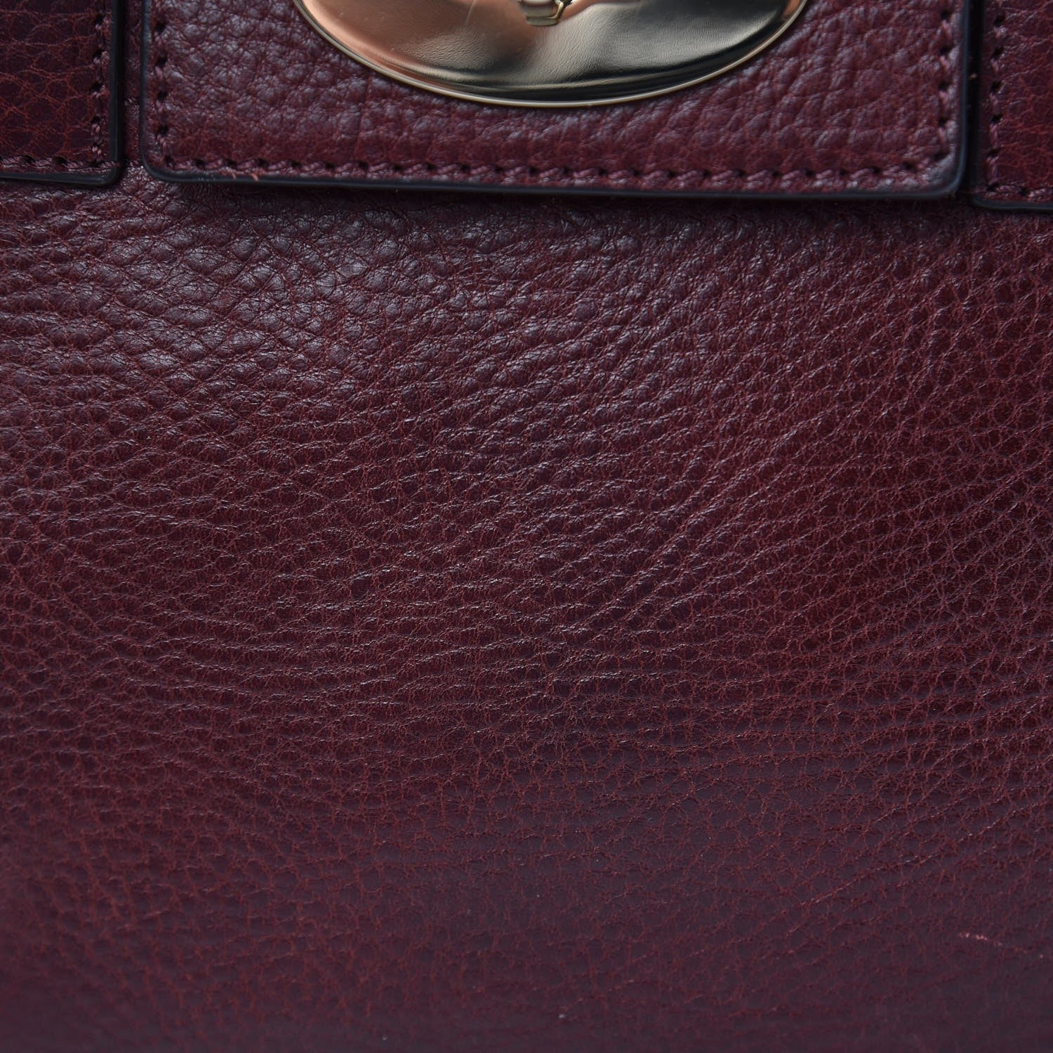 Mulberry Natural Leather Mini Cara Delevingne Convertible Satchel Oxblood 13 of 14