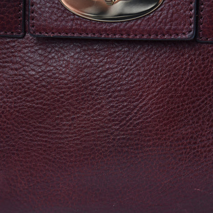 Mulberry Natural Leather Mini Cara Delevingne Convertible Satchel Oxblood 13 of 14