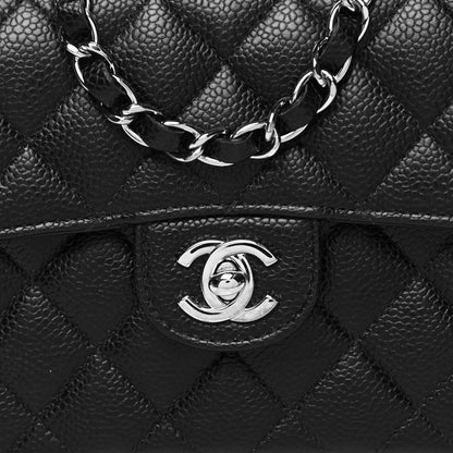Chanel Caviar Quilted Mini Square Flap Black 8 of 10