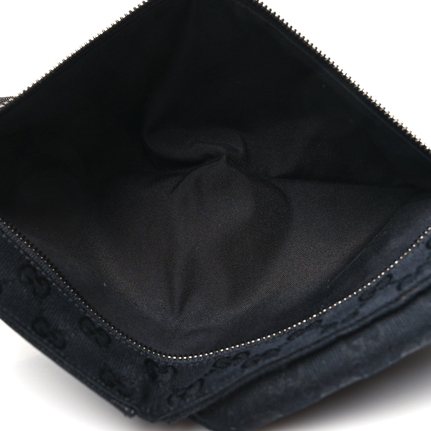 Gucci GG Monogram Double Pocket Belt Bag Black 5 of 12