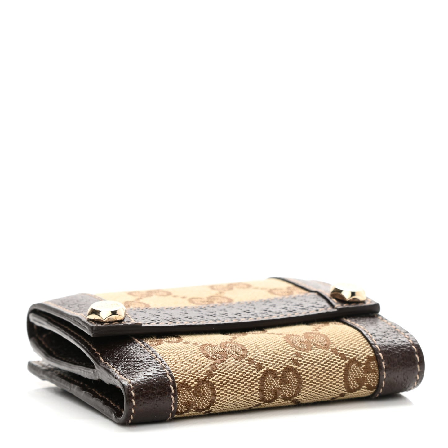 Monogram Charmy Square Wallet Dark Brown