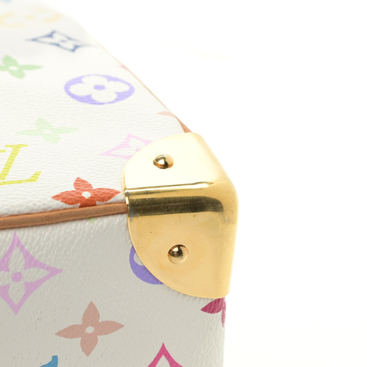 Monogram Multicolor Trouville White