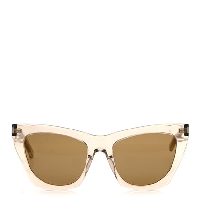Saint Laurent New Wave SL214 Kate Cat Sunglasses Nude 2 of 8