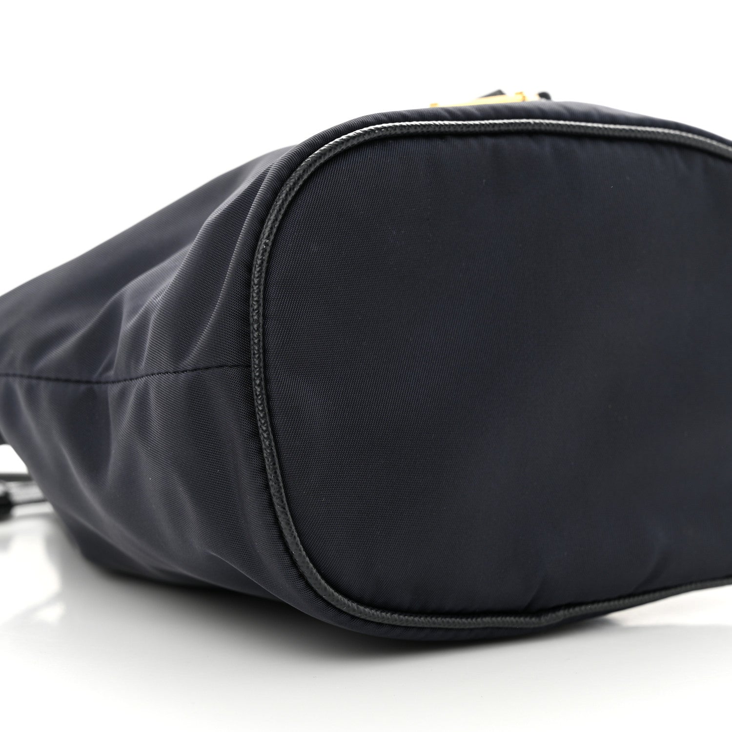 Prada Re-Nylon Saffiano Mini Re-Edition 1978 Bucket Bag Navy 8 of 9