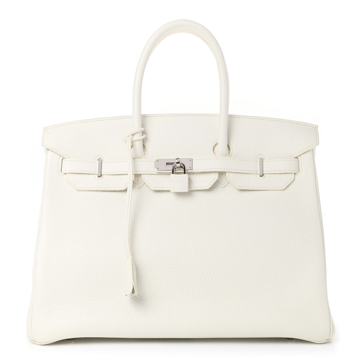 Taurillon Clemence Birkin 35 White
