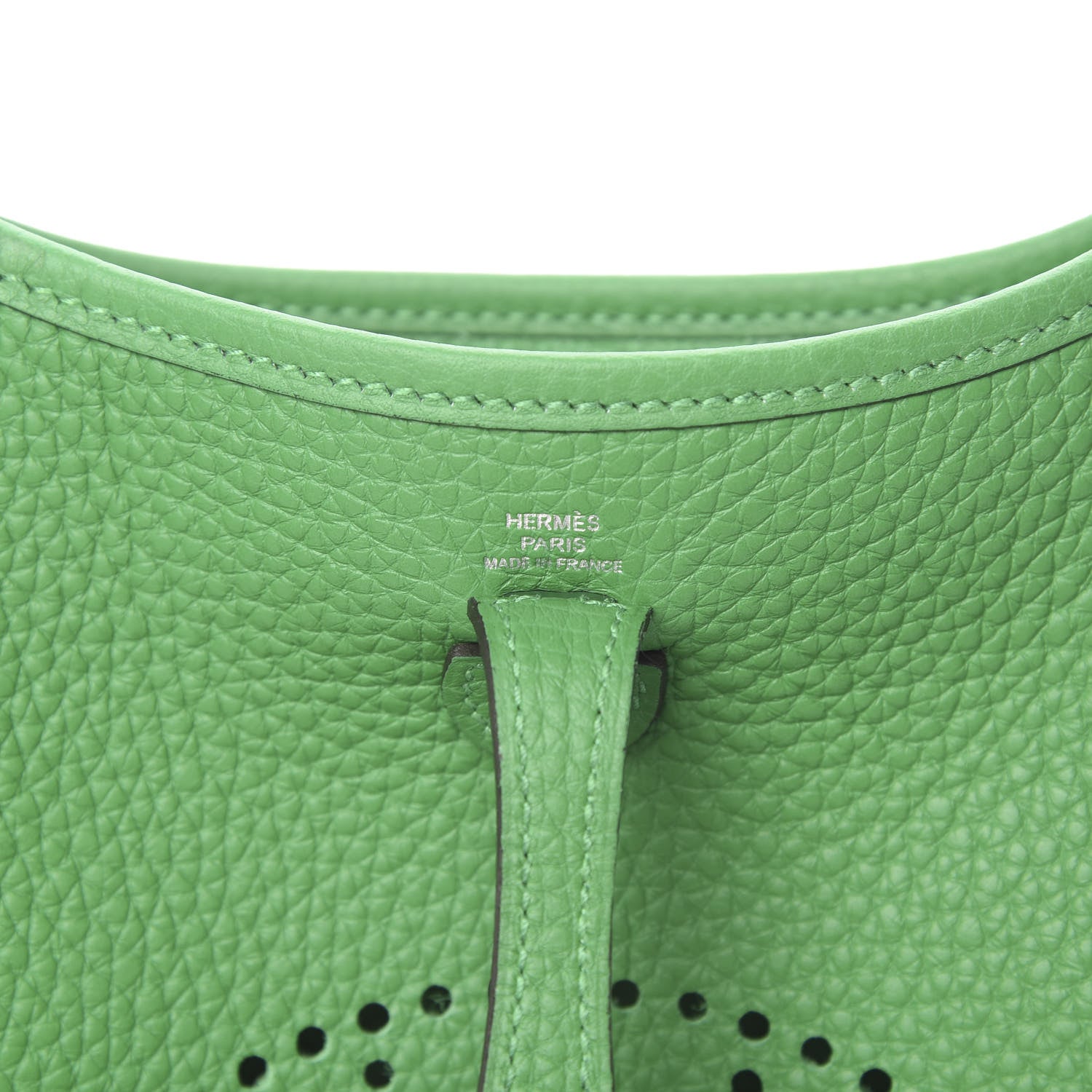 Hermes Taurillon Clemence Amazone Evelyne TPM Bambou 6 of 11