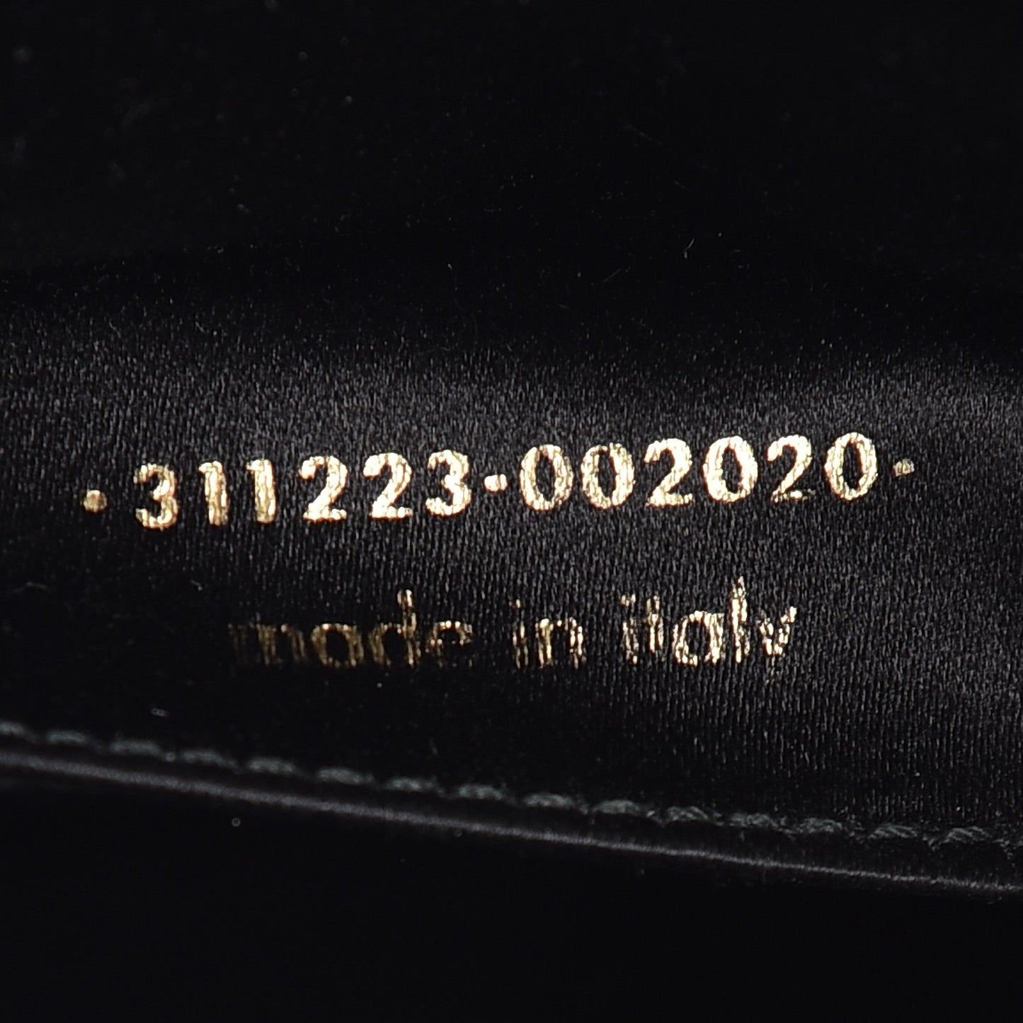 Goatskin Large Belle De Jour Clutch Black