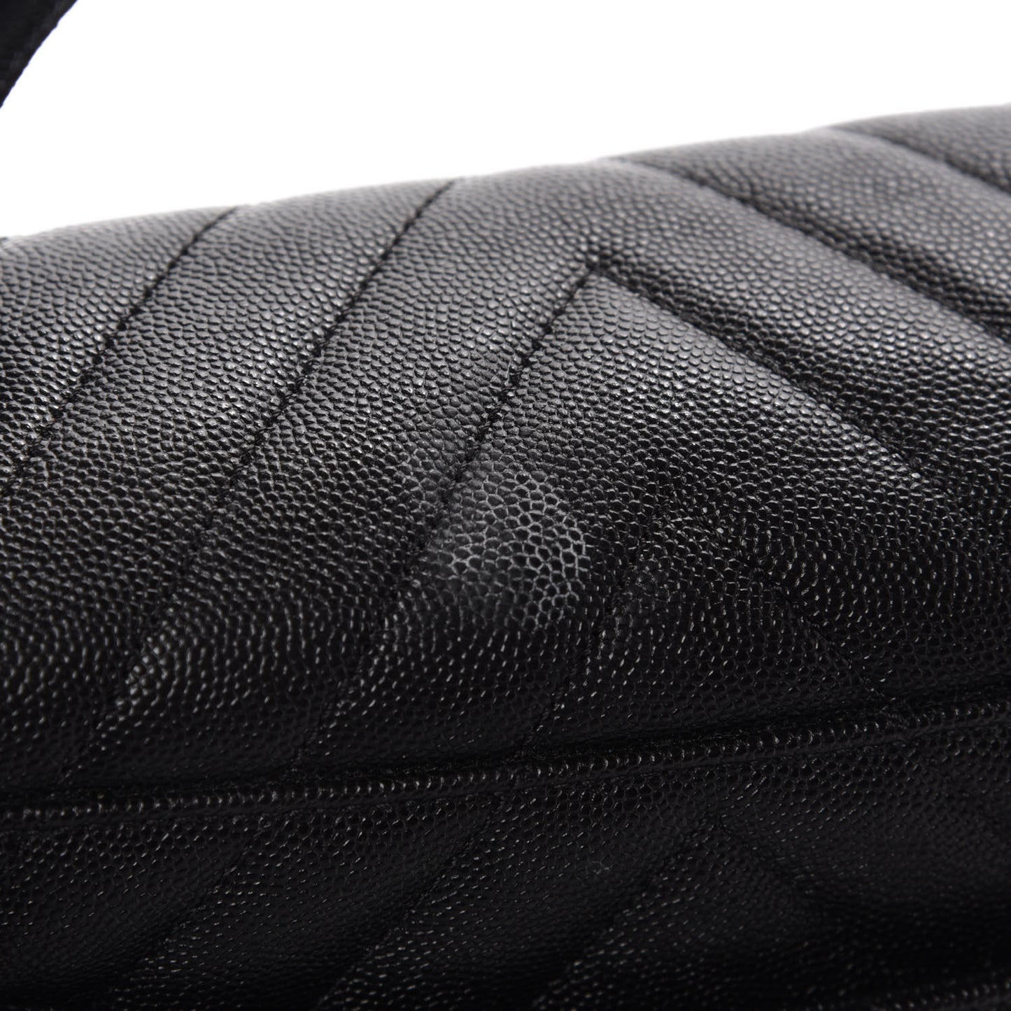 Caviar Chevron Quilted Small Coco Handle Flap So Black