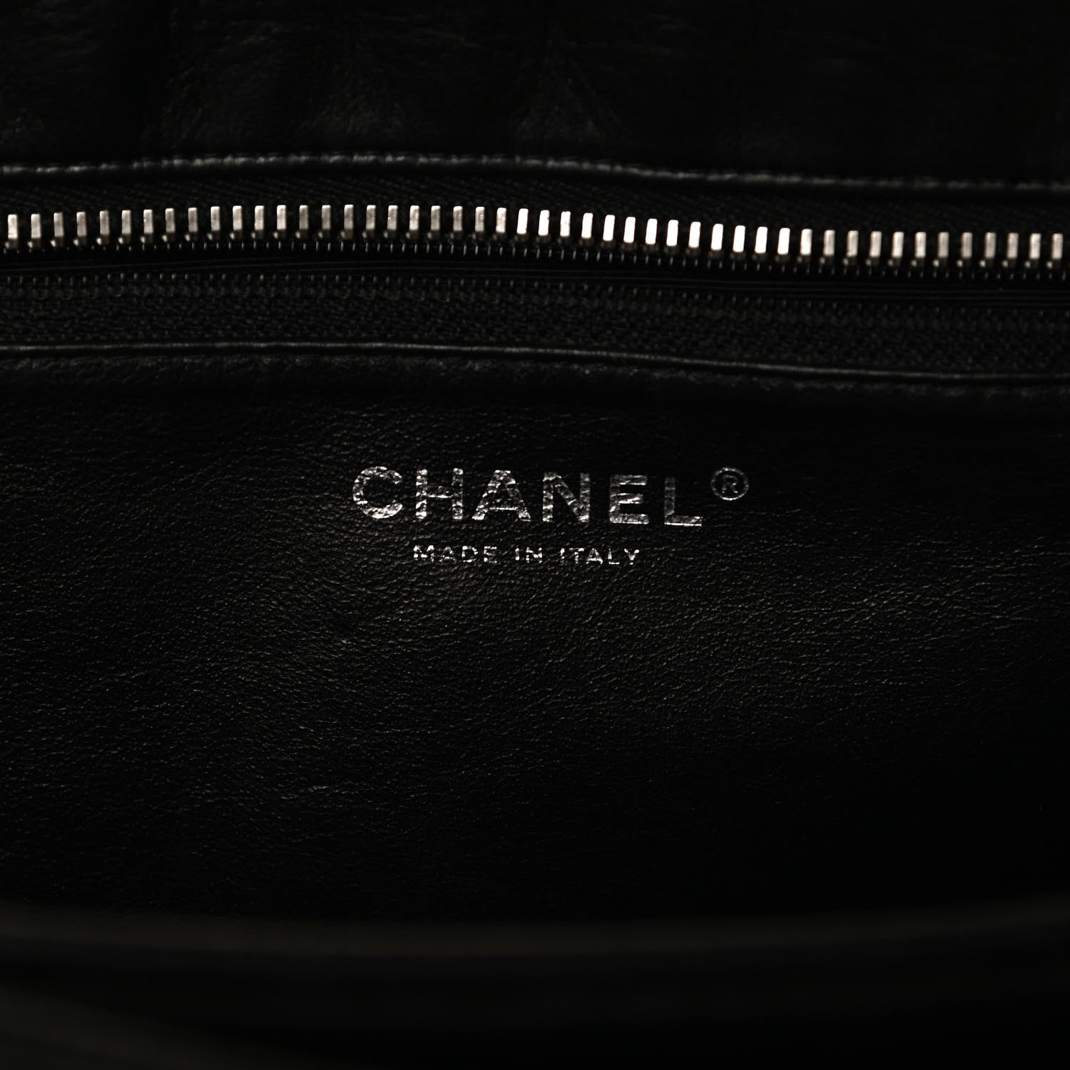 Chanel Lambskin Bijoux Chain Shopping Tote Black 6 of 13