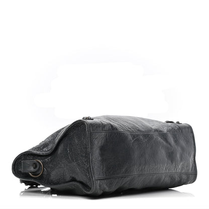 Balenciaga Agneau Classic Hardware City Anthracite 3 of 4