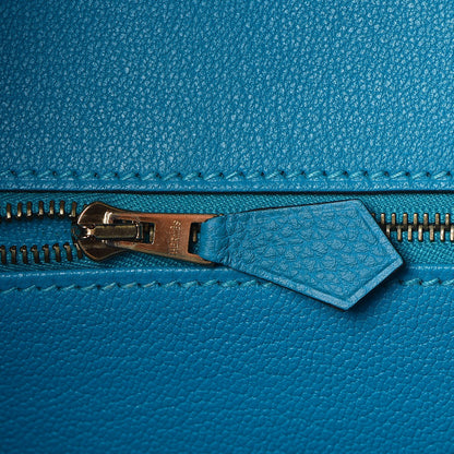 Hermes Togo Birkin 35 Turquoise 7 of 34