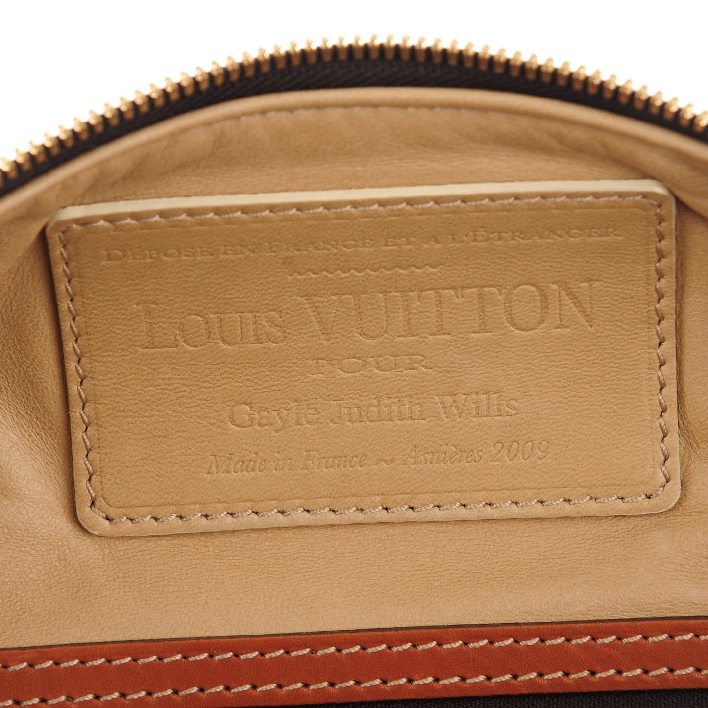 Calfskin Sac Louis Cognac