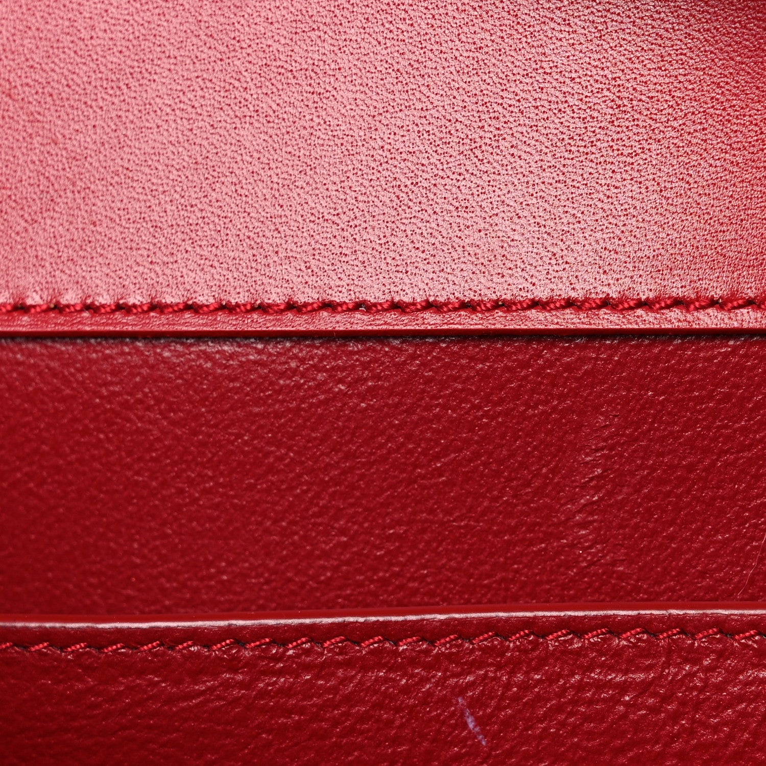 Saint Laurent Smooth Calfskin Manhattan Shoulder Bag Rouge Eros 11 of 14