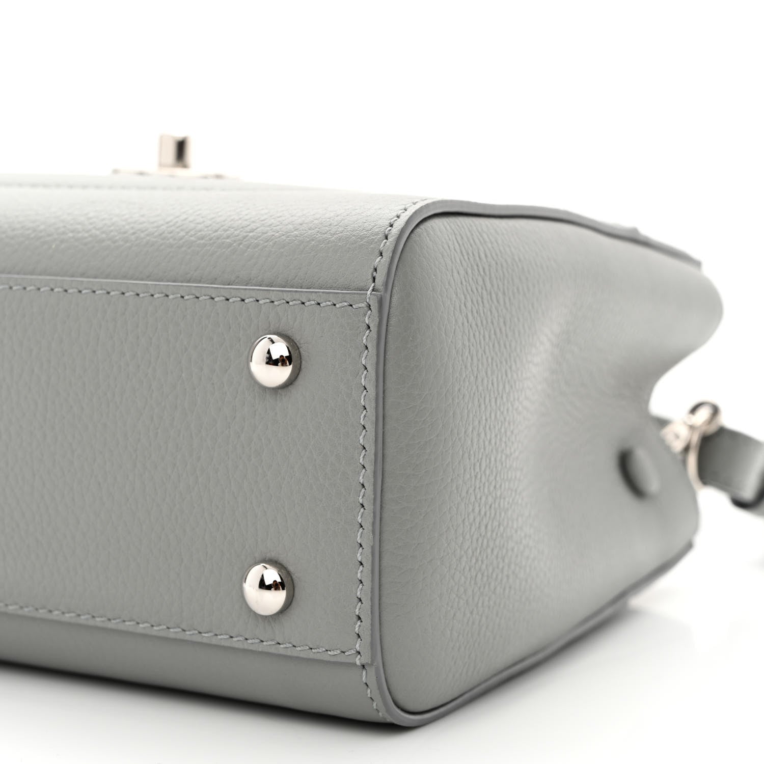 Chanel Grained Calfskin Mini Neo Executive Shopper Tote Grey 10 of 11