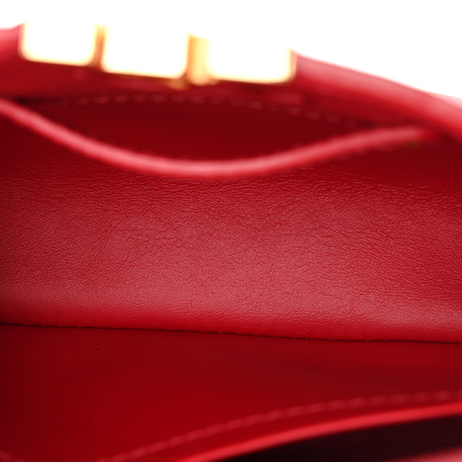 Louis Vuitton Taurillon Mini Capucines Scarlet 6 of 9