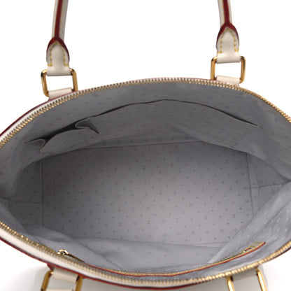 Louis Vuitton Suhali Lockit MM White 5 of 25