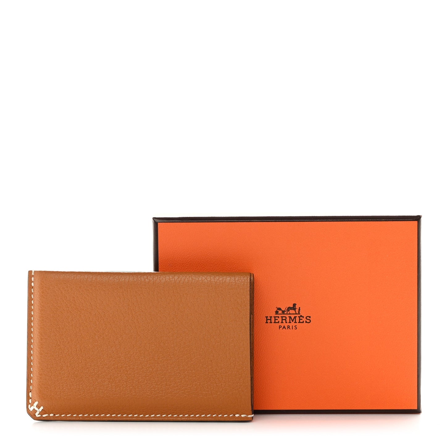 Evercolor Sellier Card Holder Caramel