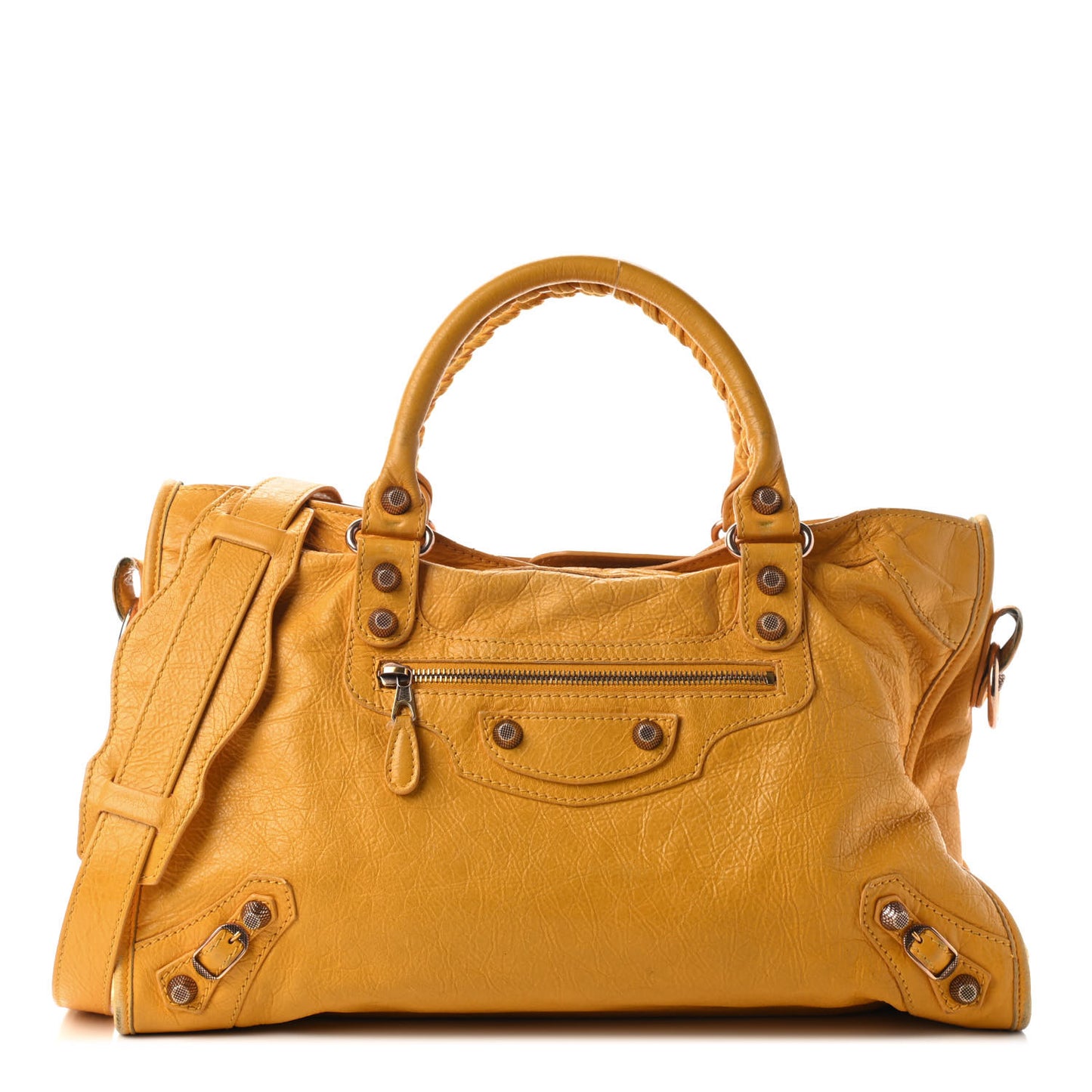 Agneau Giant 12 Rose Gold Hardware City Mangue